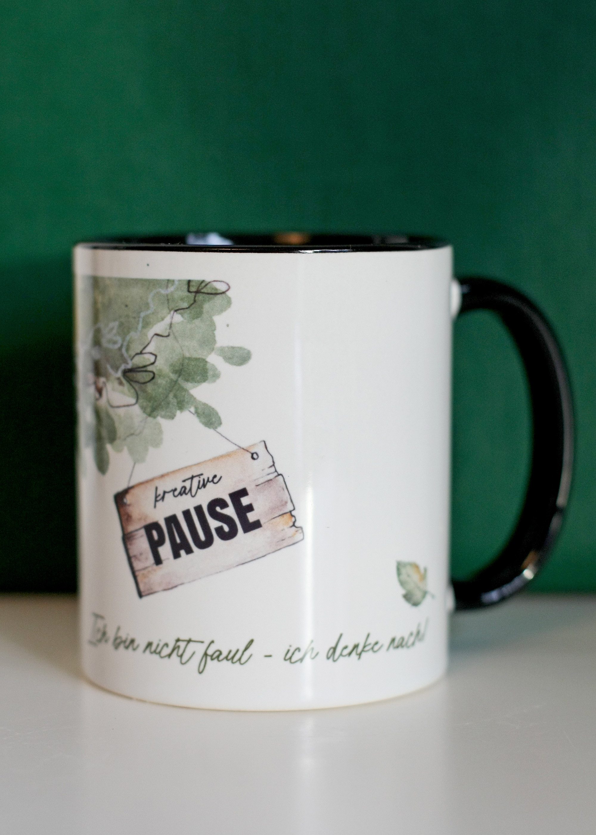 Kaffeetasse Faultier Pause