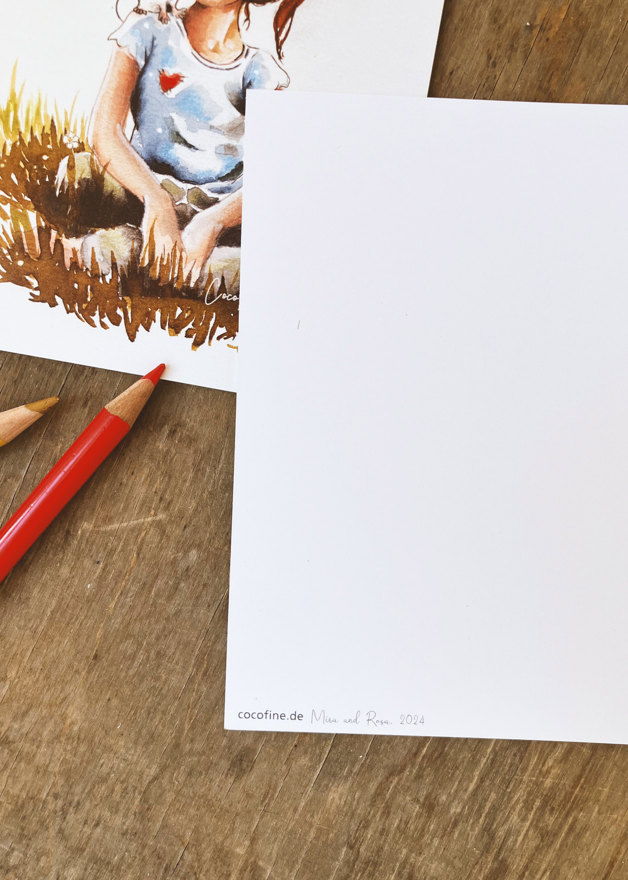 Mädchen und Maus/ Ratte