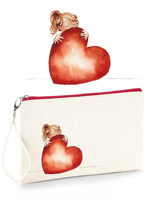 Pouch, Kleine Tasche, 26x17cm