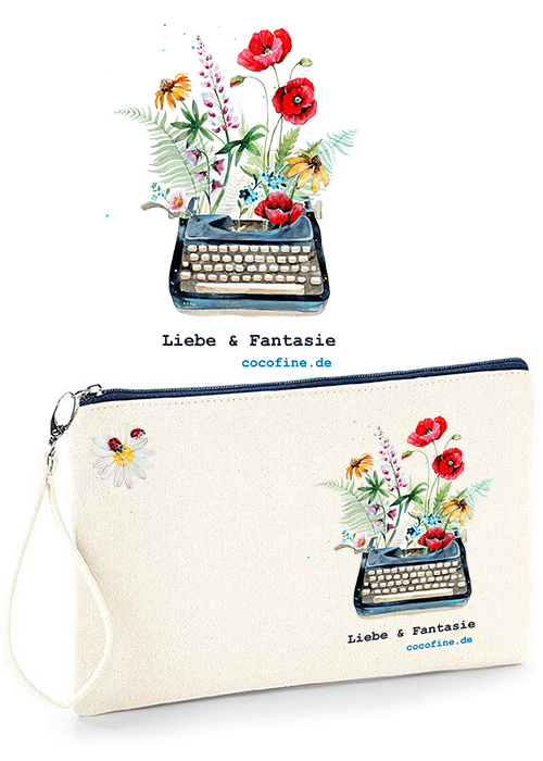 Pouch, Kleine Tasche, 26x17cm